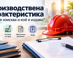Производствена характеристика – кога се изисква и кой я издава